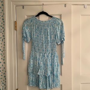 Melissa Odabash blue mini dress